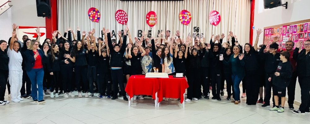 58 ANOS DE HISTÓRIA, AMOR E TRANSFORMAÇÃO!