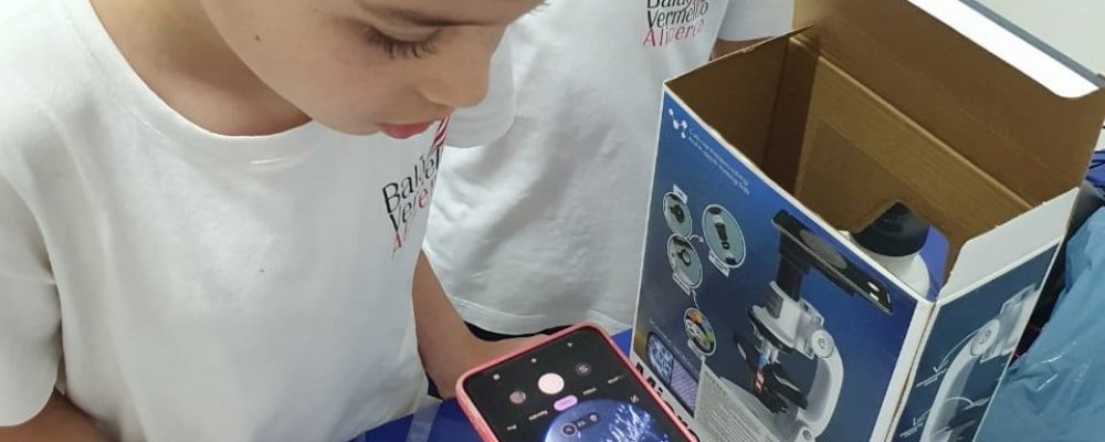 O OLHAR ATRAVÉS DO MICROSCÓPIO  4º ANO